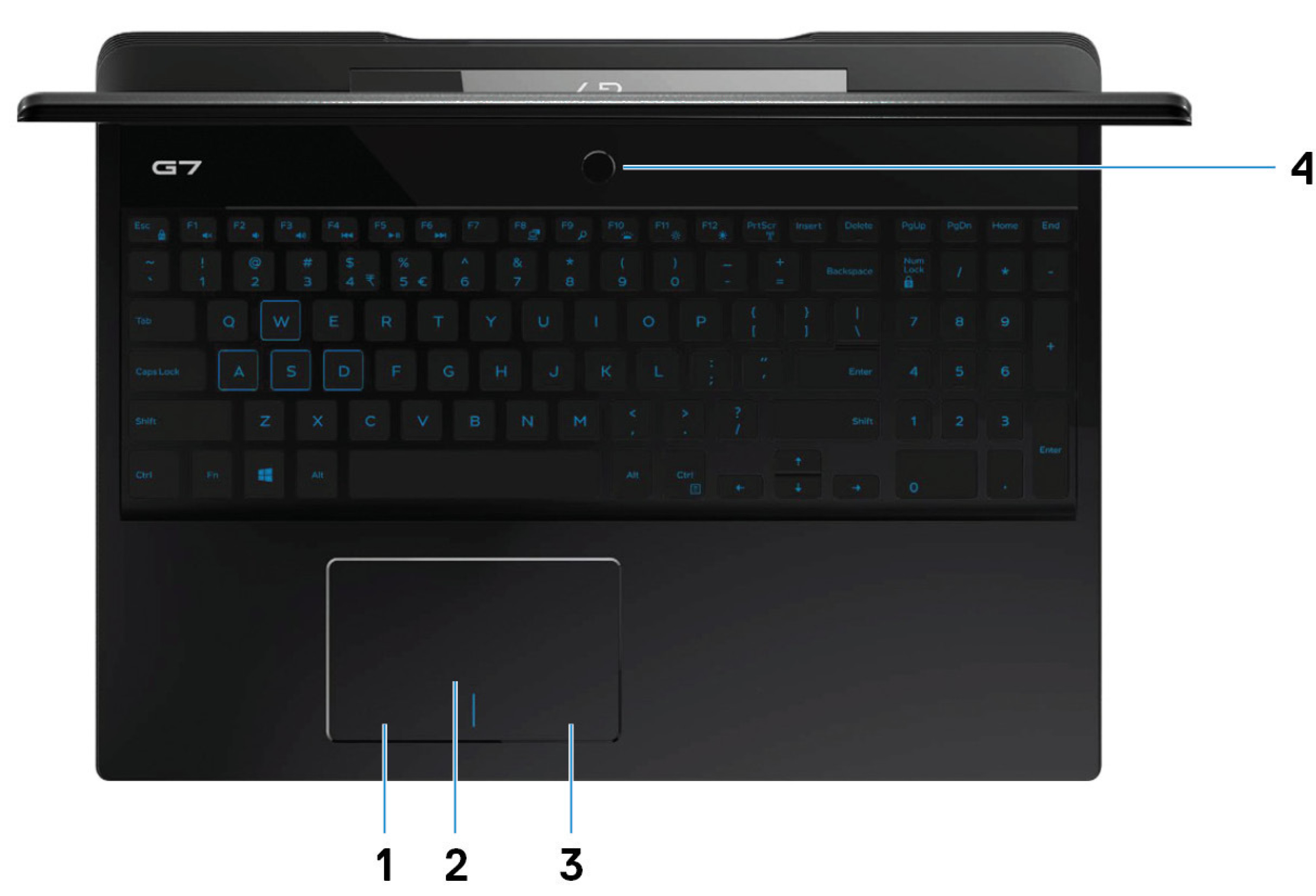  لپ تاپ گیمینگ دل Dell G7 15-7590 | لاکچری لپ تاپ 