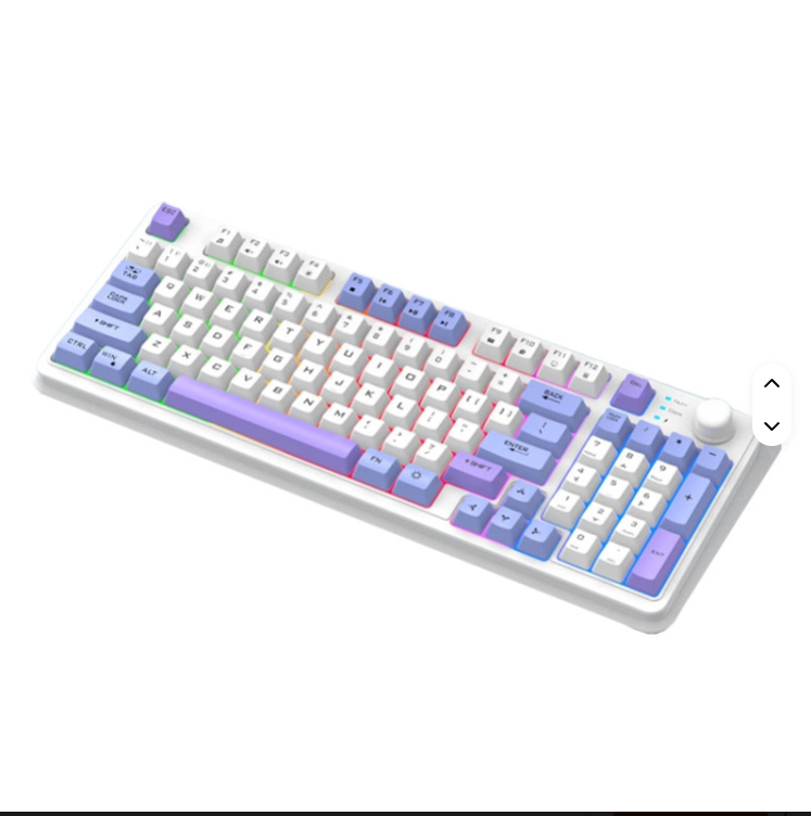  کیبورد گیمینگ RGB وایرلس دو حالته XUNFOX K94 | لاکچری لپ تاپ 