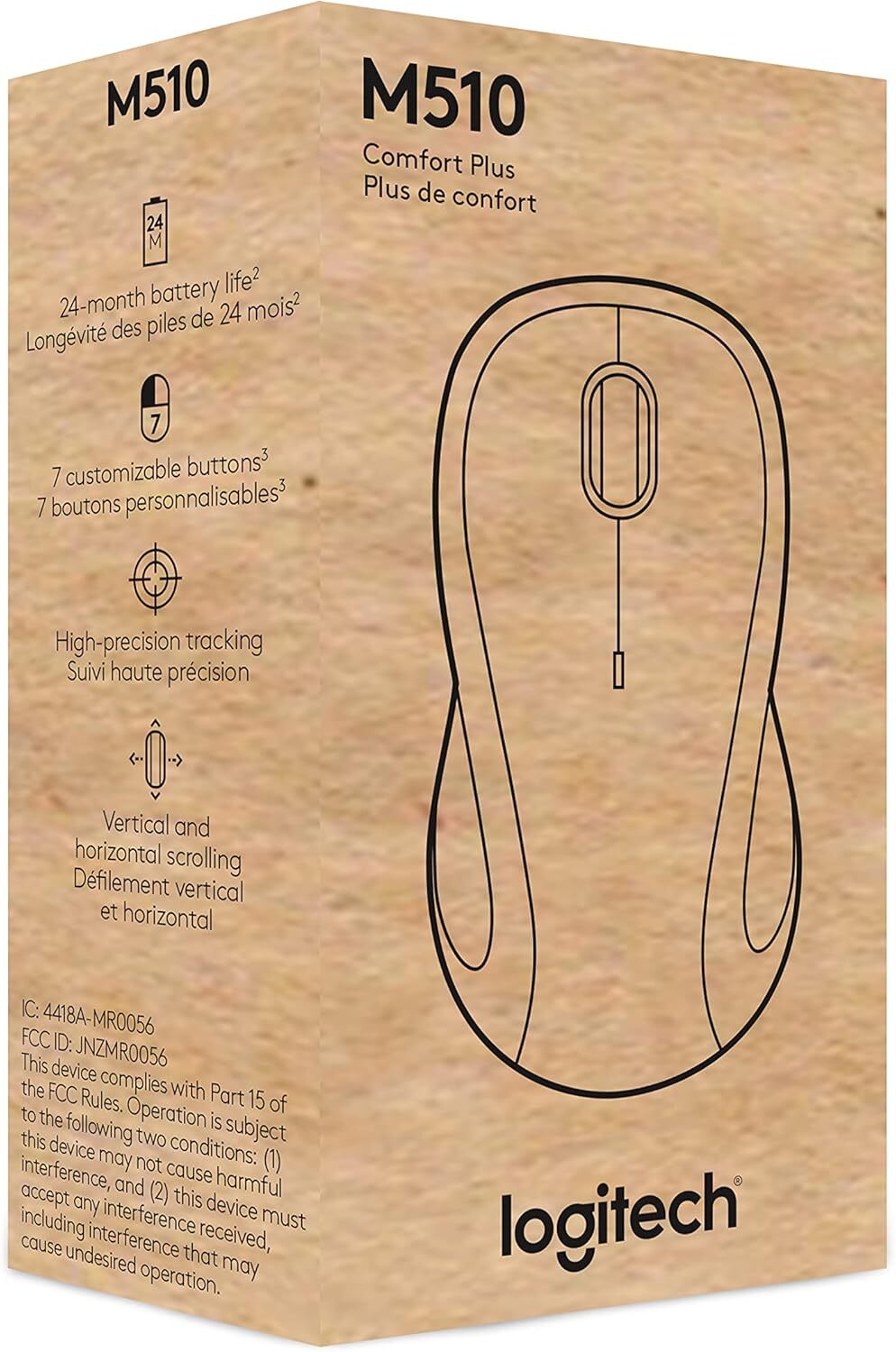 موس وایرلس Logitech M510 Wireless Mouse | لاکچری لپ تاپ 
