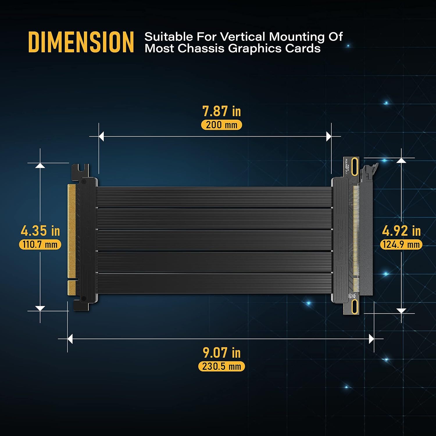  خرید و قیمت کابل رایزر 20 سانتی متر PCIE 3.0 16X یا PCIE 4.0 16X | لاکچری لپ تاپ 