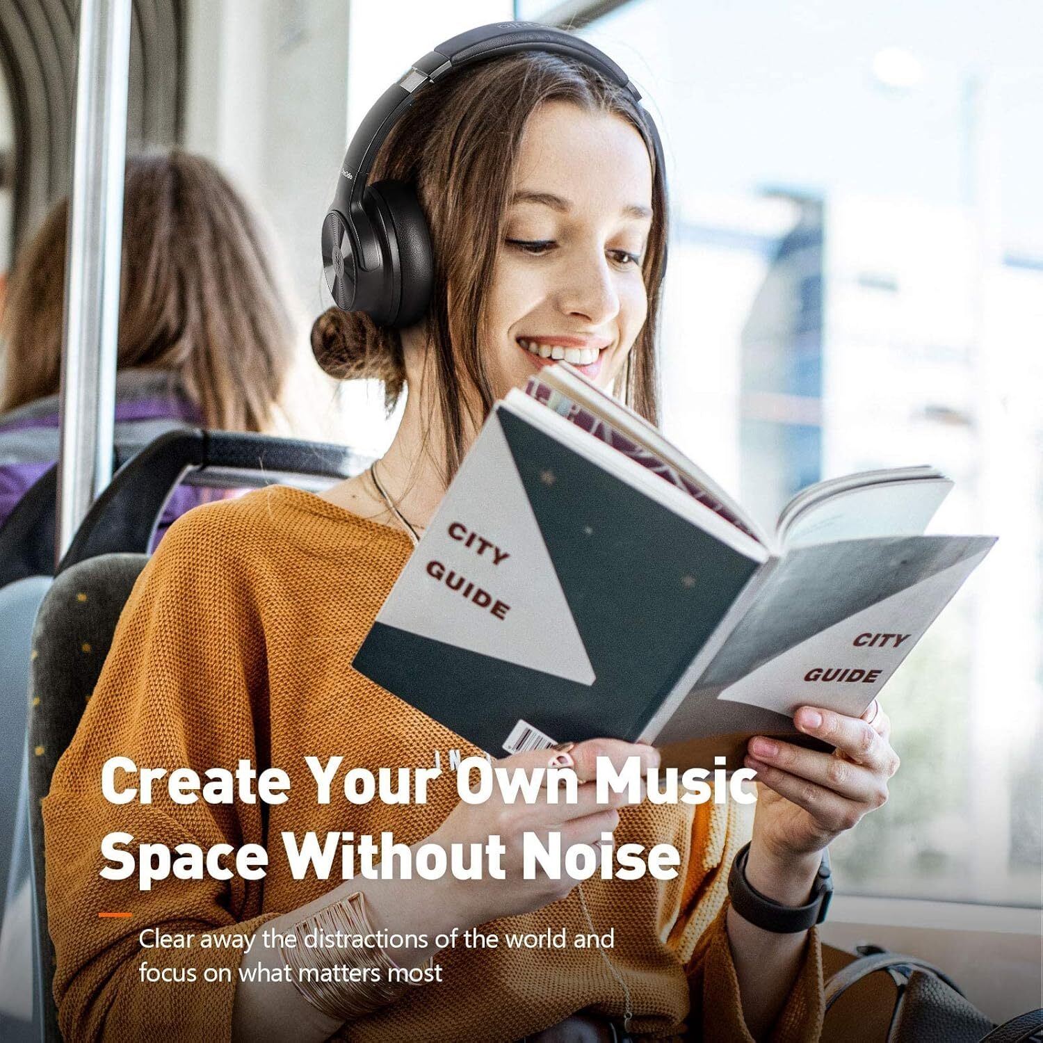  هدفون وایرلس OneOdio A30 با حذف نویز 26dB | ANC و باتری قدرتمند 