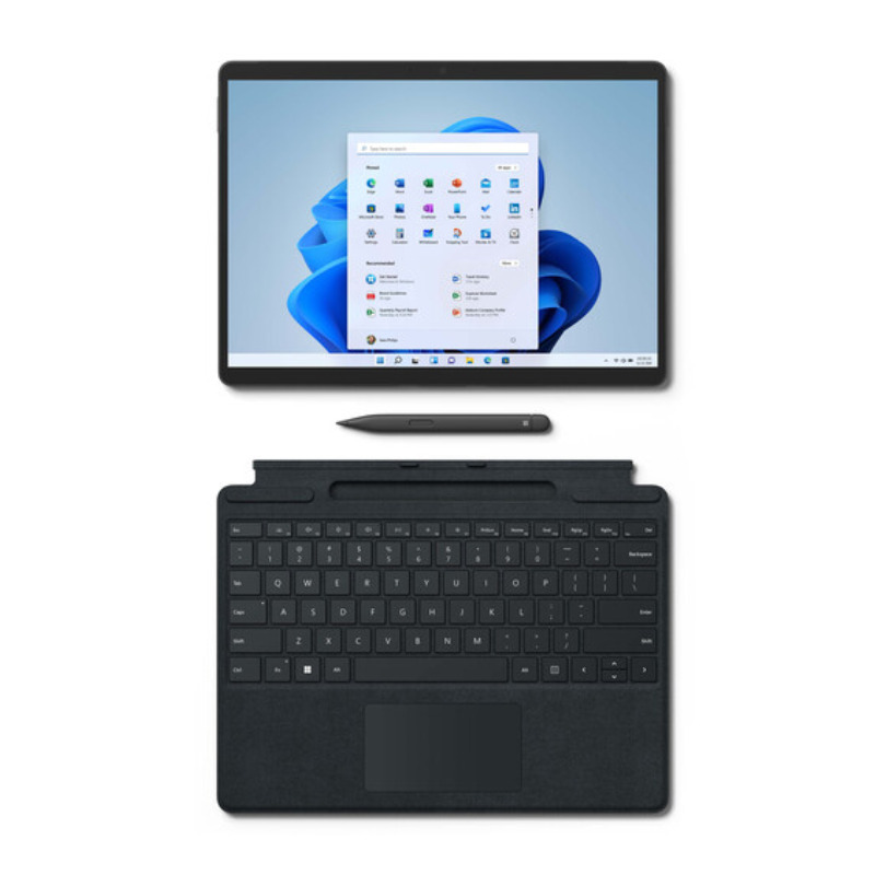  خرید و قیمت تبلت 13 اینچی 2K برند Microsoft مدل Surface Pro 8 Ci5 11th - 8GB - 256GB | لاکچری لپ تاپ 