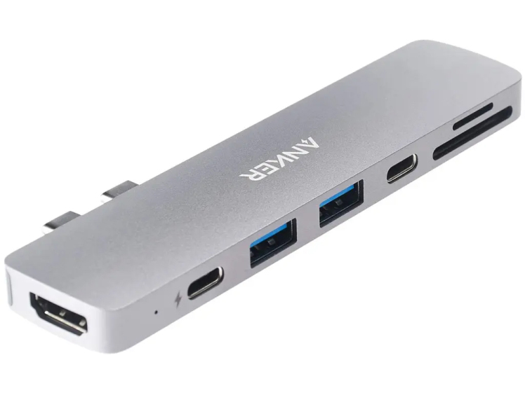 هاب تایپ سی انکر Anker PowerExpand 7-in-2 USB-C Hub A8371 - نو بدون جعبه