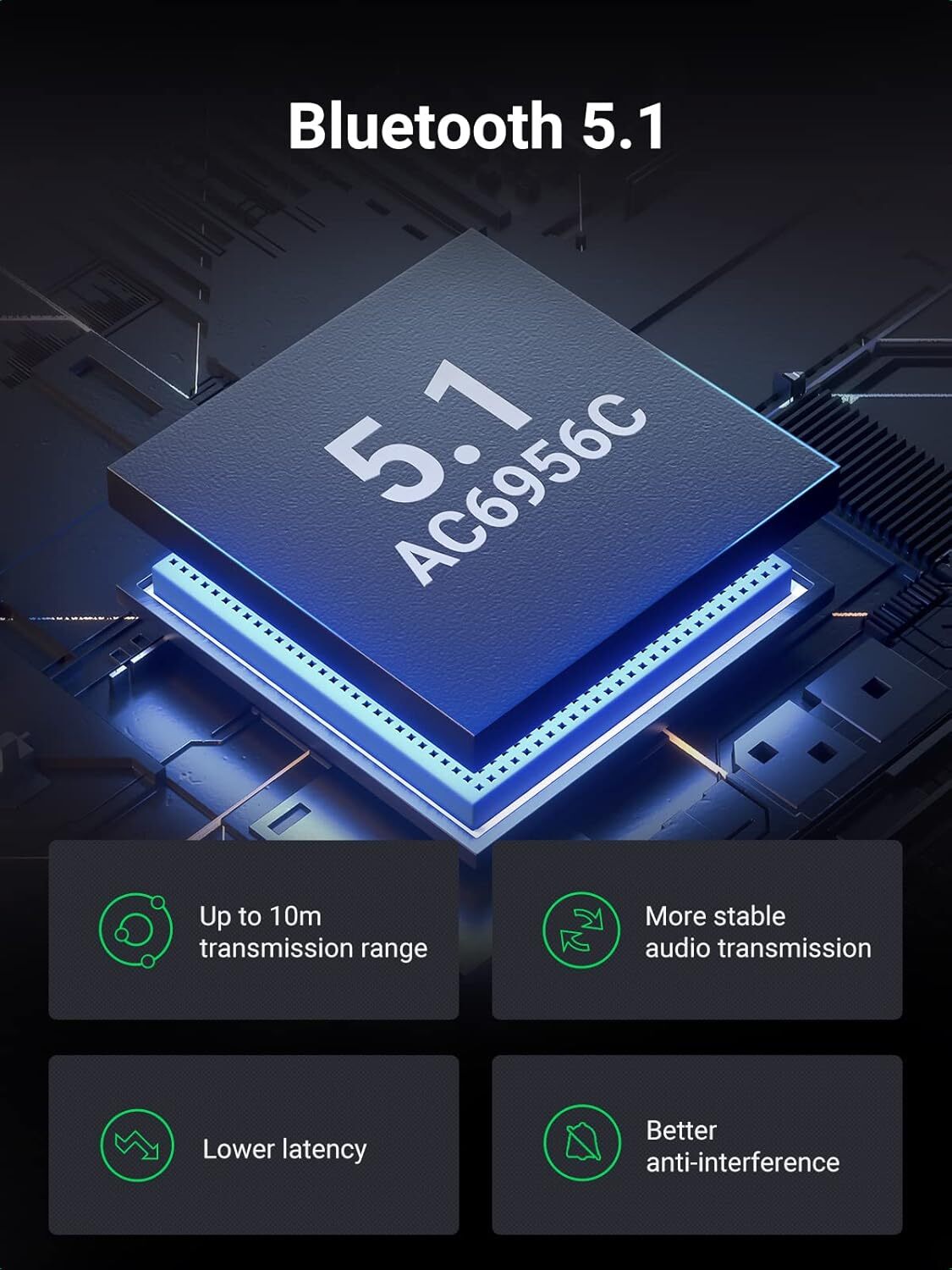  خرید و قیمت دانگل بلوتوث یوگرین CM523 