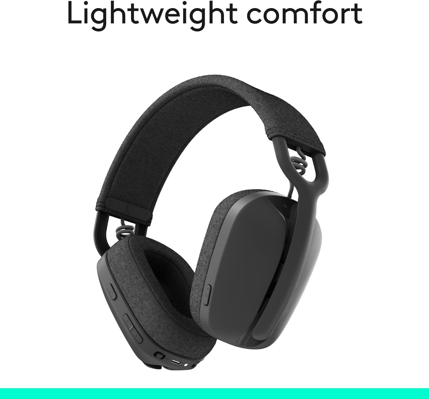  هدست بلوتوثی Logitech Zone Vibe 100 سازگار با لپ تاپ، موبایل و کامپیوتر | لاکچری لپ تاپ 