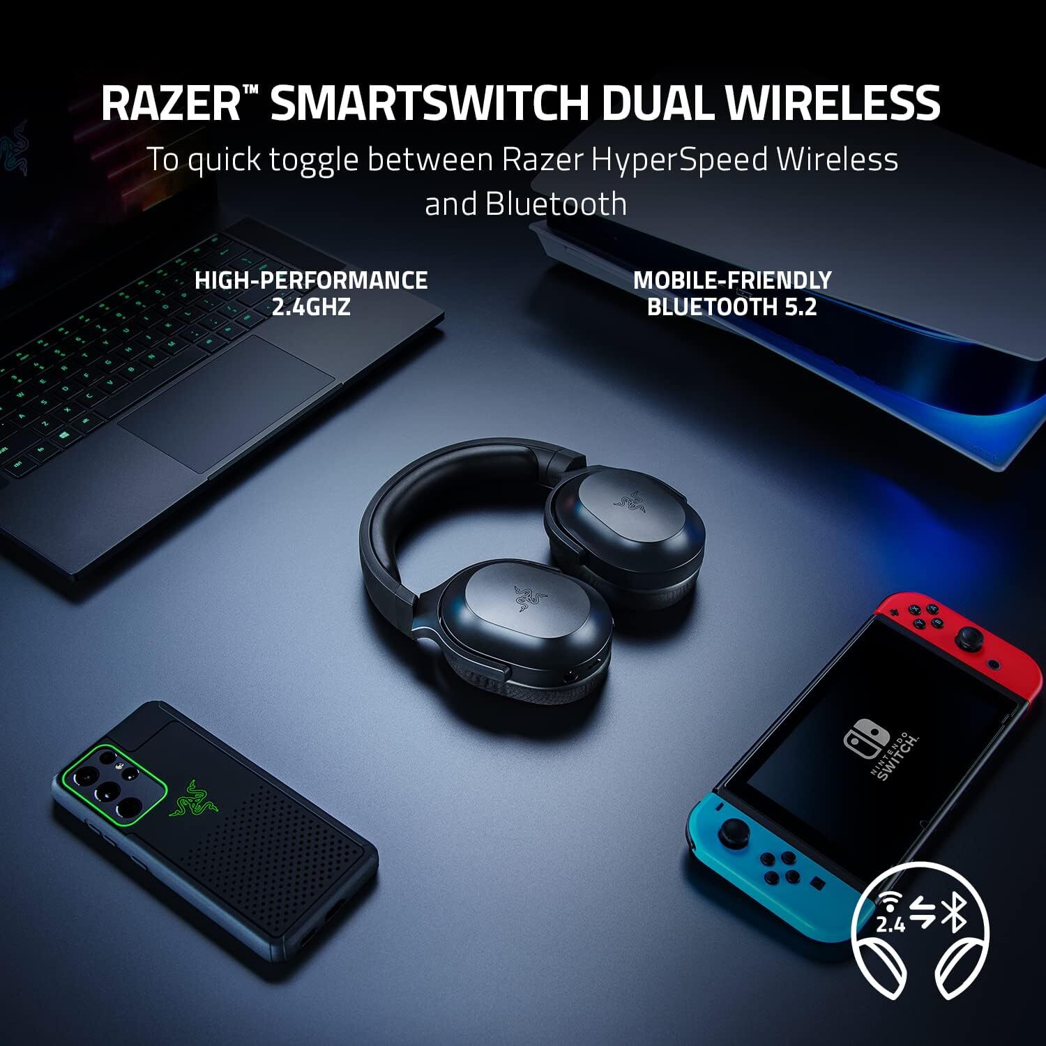  هدست ریزر باراکودا RAZER Barracuda X | لاکچری لپ تاپ 