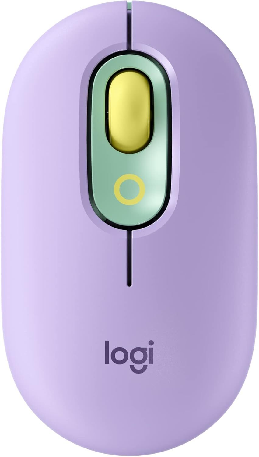  موس بلوتوثی لاجیتک Logitech Pop Mouse بنفش آکبند نو | لاکچری لپ تاپ 
