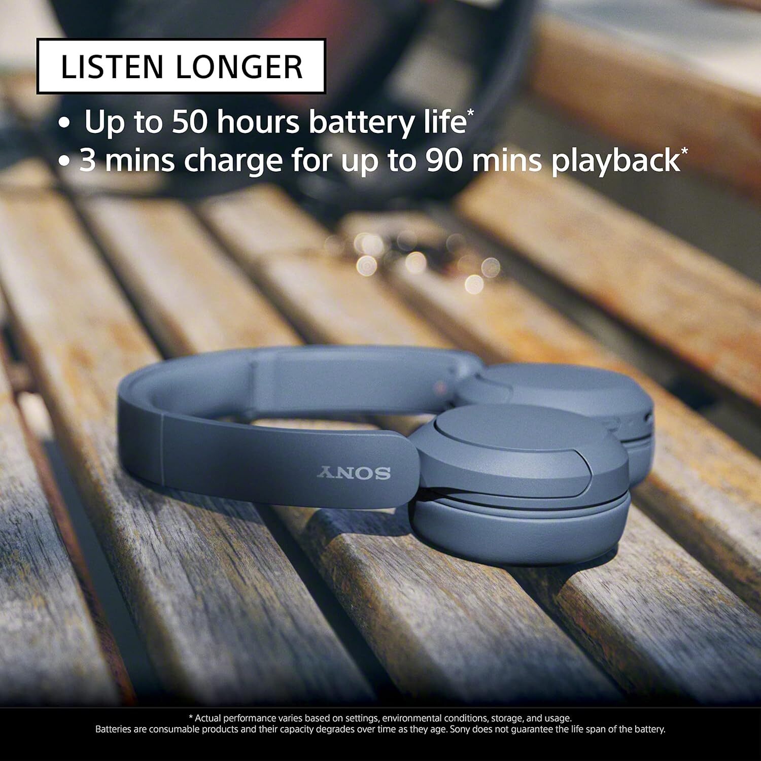  هدفون بلوتوثی سونی مدل SONY WH-CH520 خریداری شده از آمازون - لاکچری لپ تاپ 