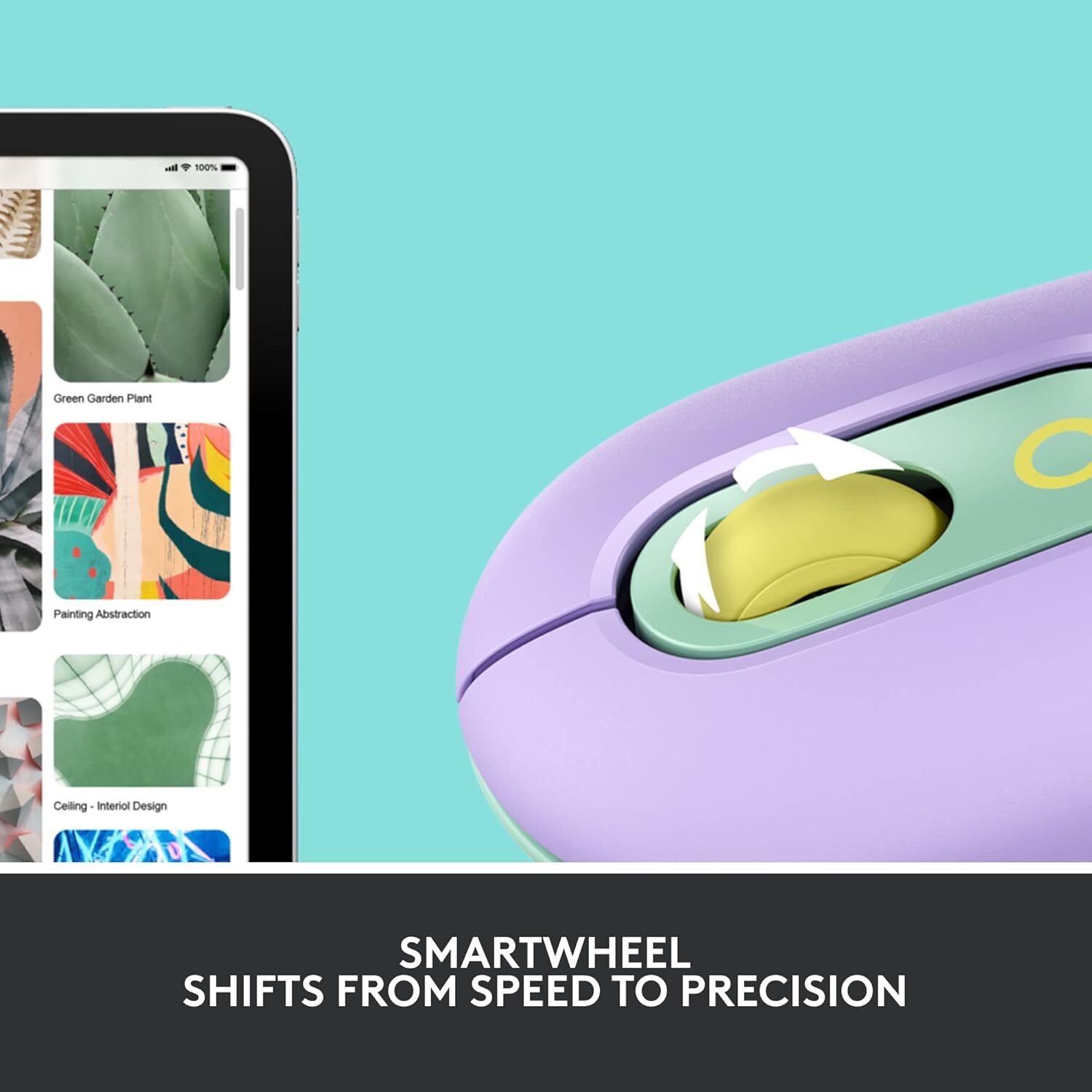  خرید موس بلوتوثی Logitech Pop Mouse | لاکچری لپ تاپ 