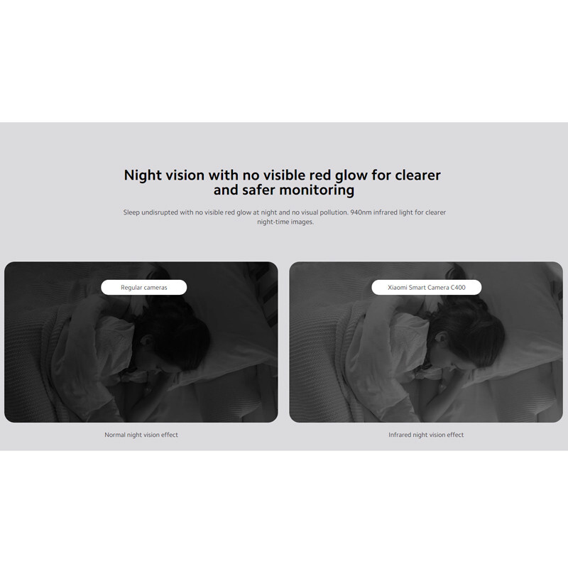  دید در شب مادون قرمز دوربین هوشمند C400 