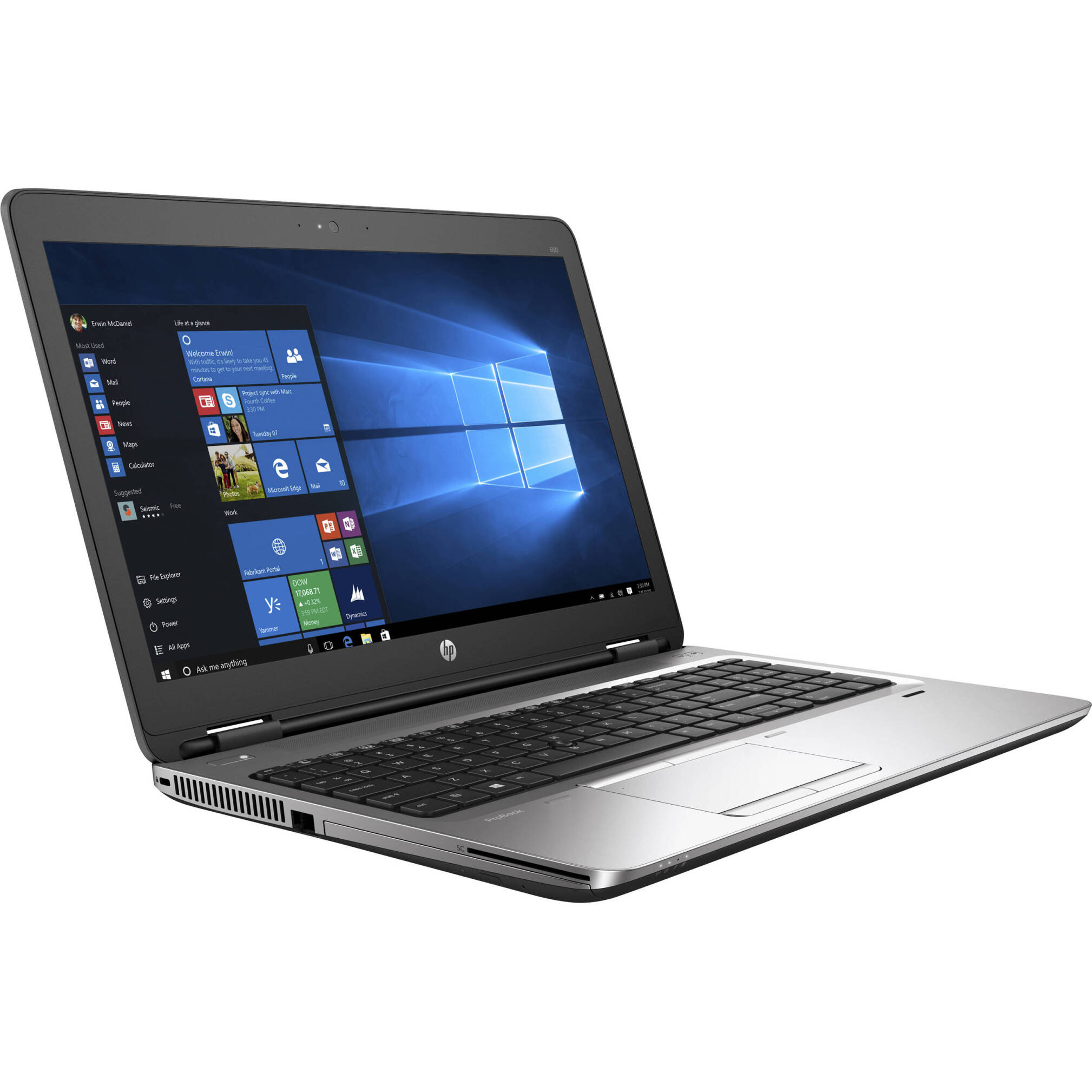  لپ تاپ استوک HP ProBook 650 G1|خرید لپ تاپ استوک اروپایی HP ProBook 650 G1 بدون گرفیک intel HD پردازنده نسل چهارم با هار 