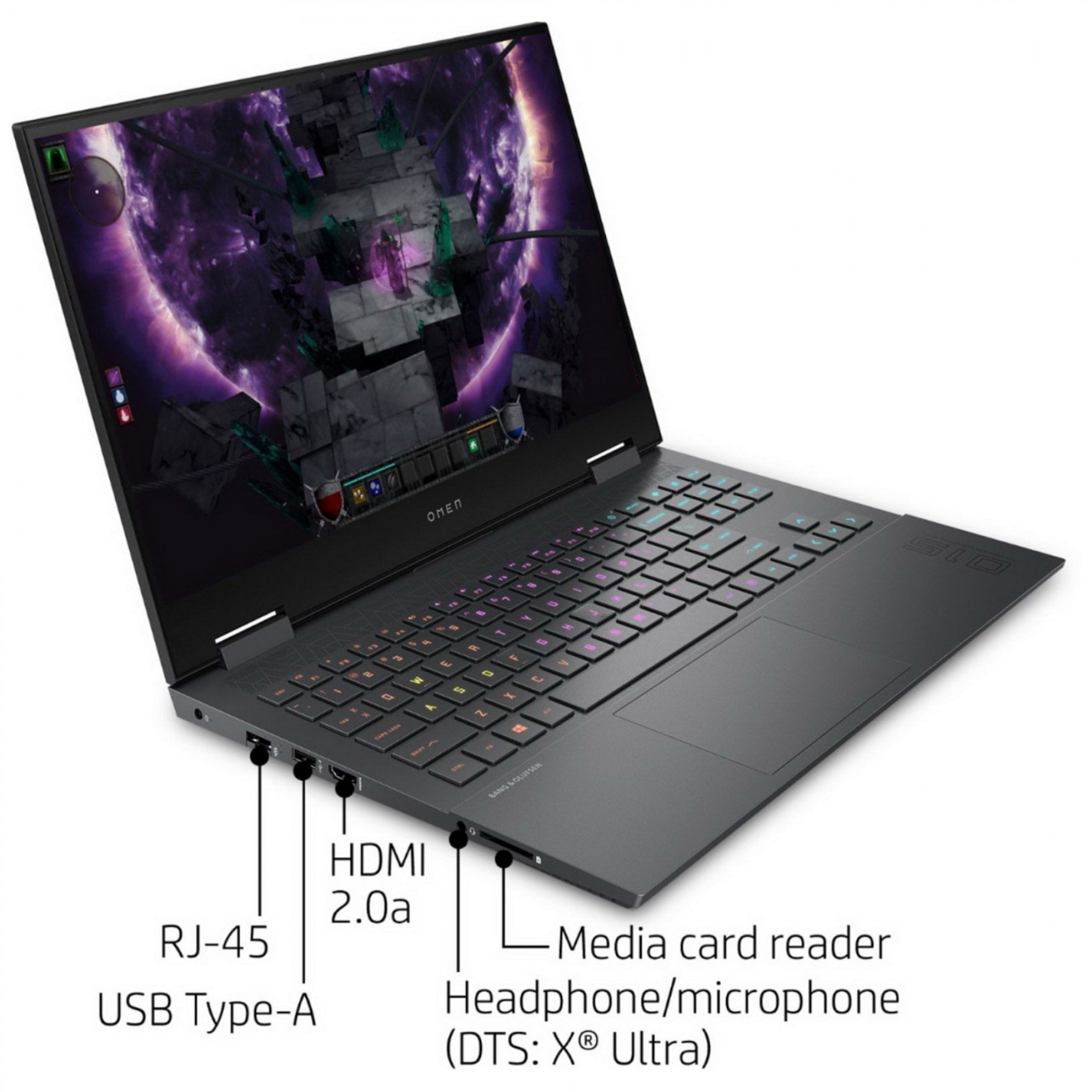  خرید لپ تاپ گیمینگ با گرافیک 6 گیگابایت ، لپ تاپ HP Omen 15-EN0013DX| لاکچری لپ تاپ 