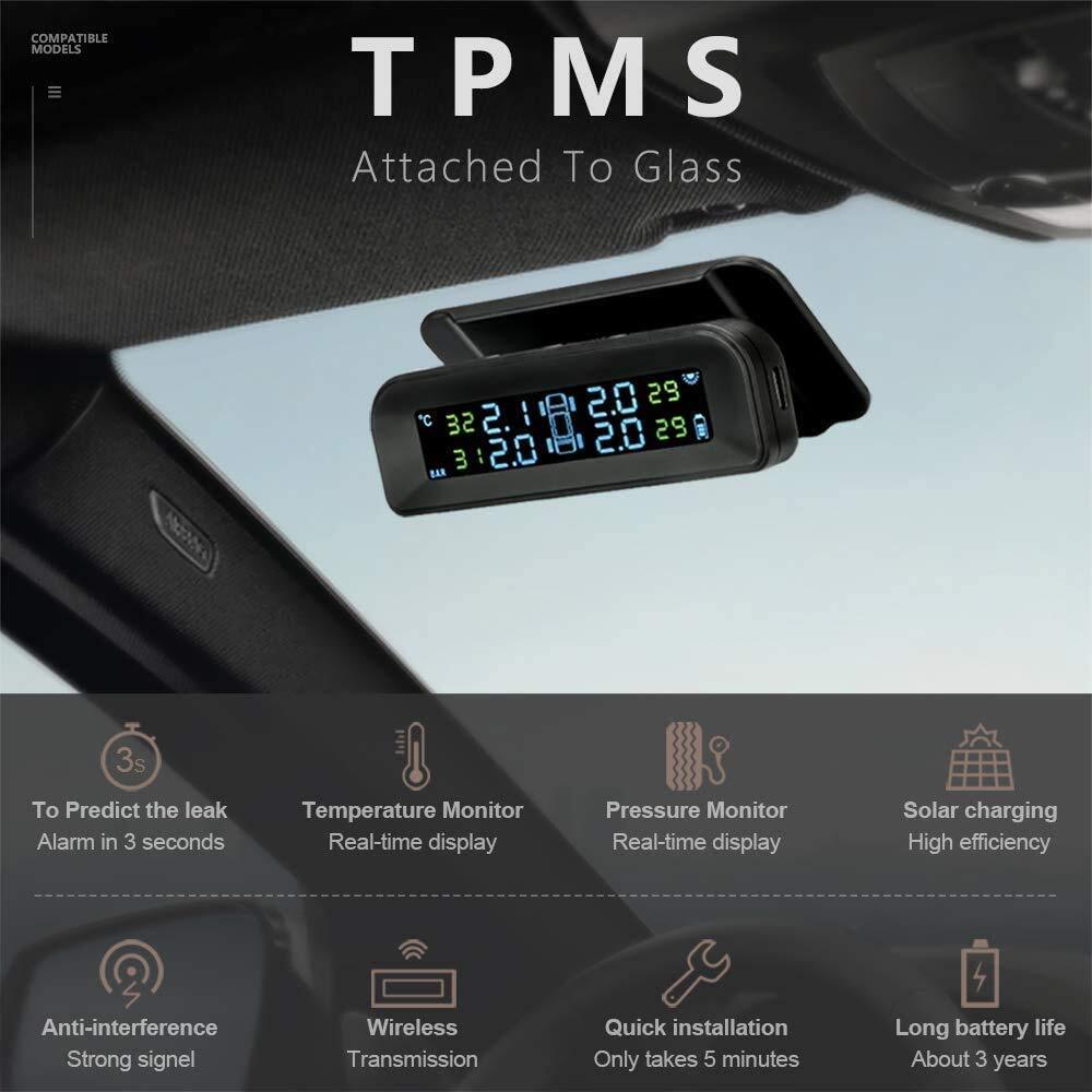  خرید و قیمت TPMS Tire Pressure Monitoring System | لاکچری لپ تاپ 