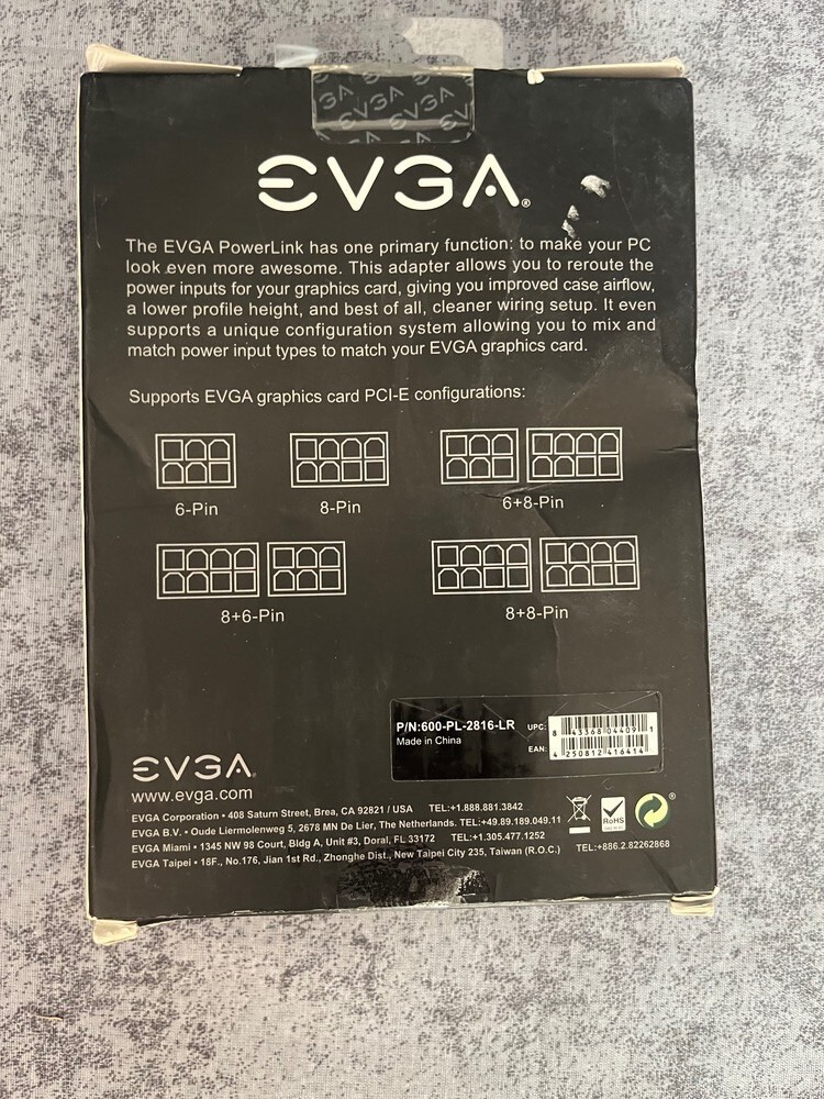  خرید و قیمت داک پاور کارت گرافیک EVGA 
