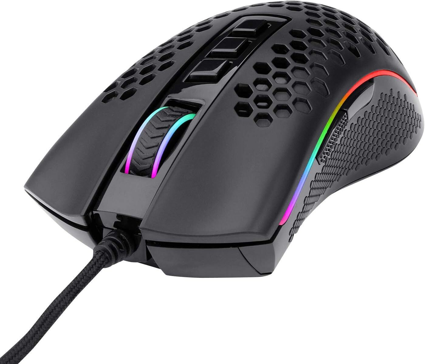 نورپردازی RGB موس گیمینگ Redragon M988 Storm Elite برای ستاپ گیمینگ