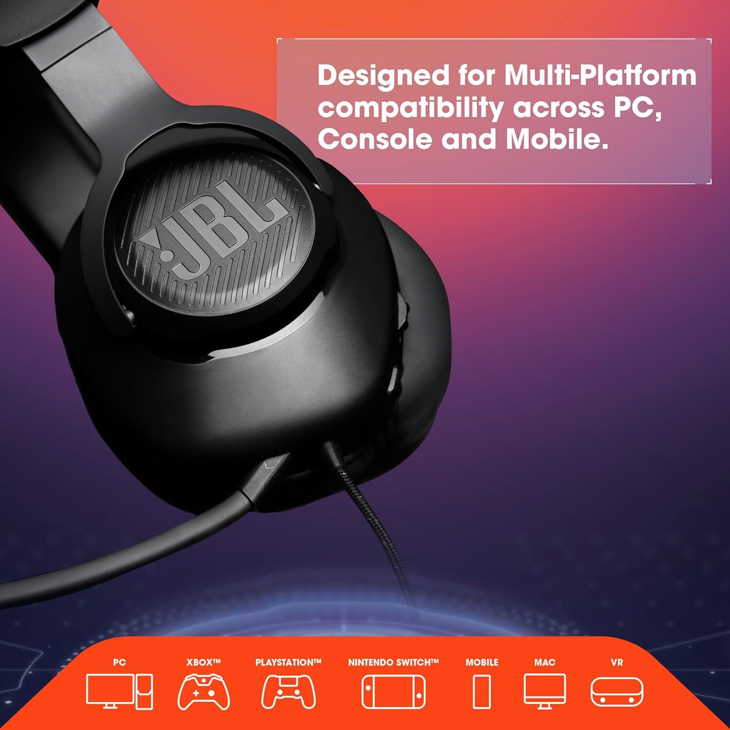  قیمت هدست لاجیتک JBL Quantum 100 | لاکچری لپ تاپ 