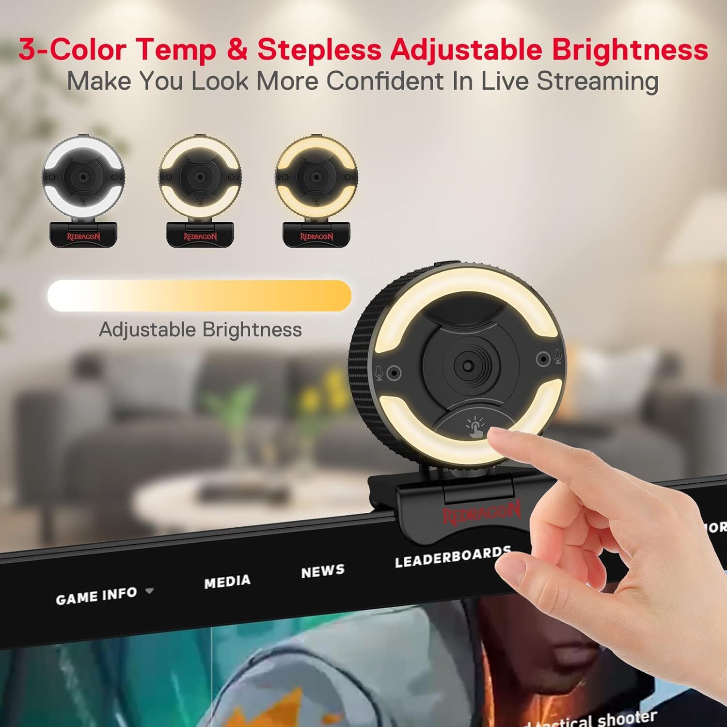  Redragon GW910 1080P | لاکچری لپ تاپ 
