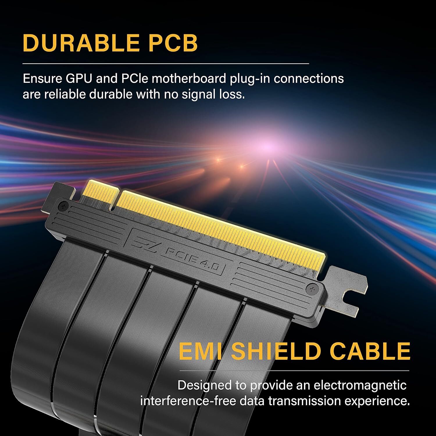 قیمت کابل EZDIY-FAB PCIE 16x Flexible - 20cm | لاکچری لپ تاپ 
