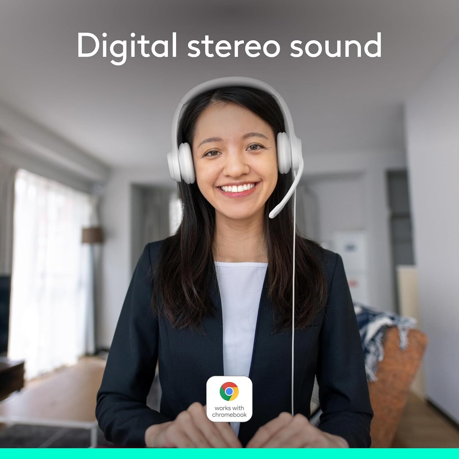  خرید هدست Logitech H390 | لاکچری لپ تاپ 