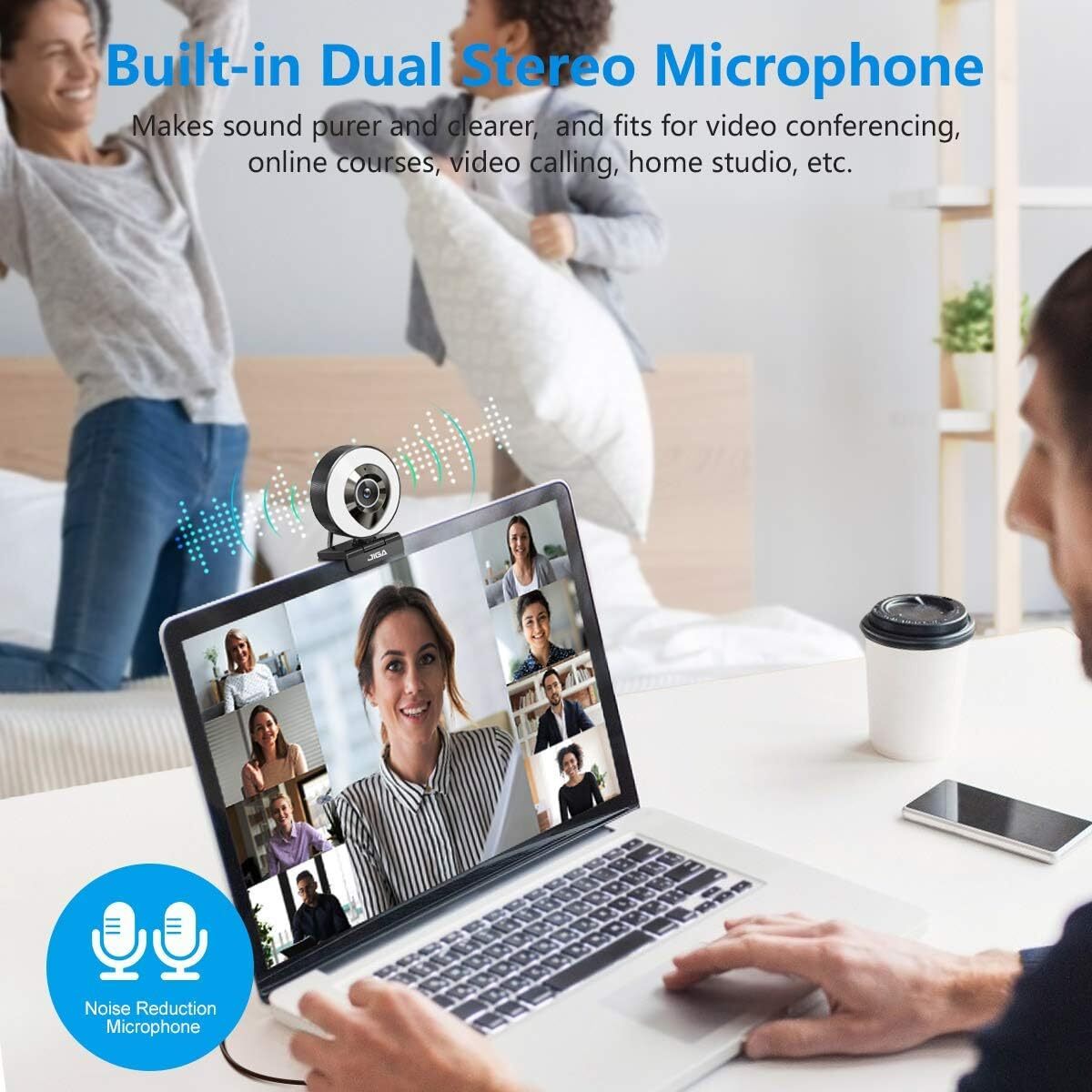  خرید وبکم JIGA STREAM WEBCAM 2021 FHD آکبند اصل | لاکچری لپ تاپ 