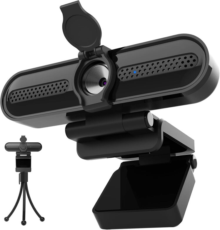 وبکم VIZOLINK W4DS با وضوح تصویر 2K و طراحی جمع‌وجور مناسب کامپیوتر و لپ‌تاپ