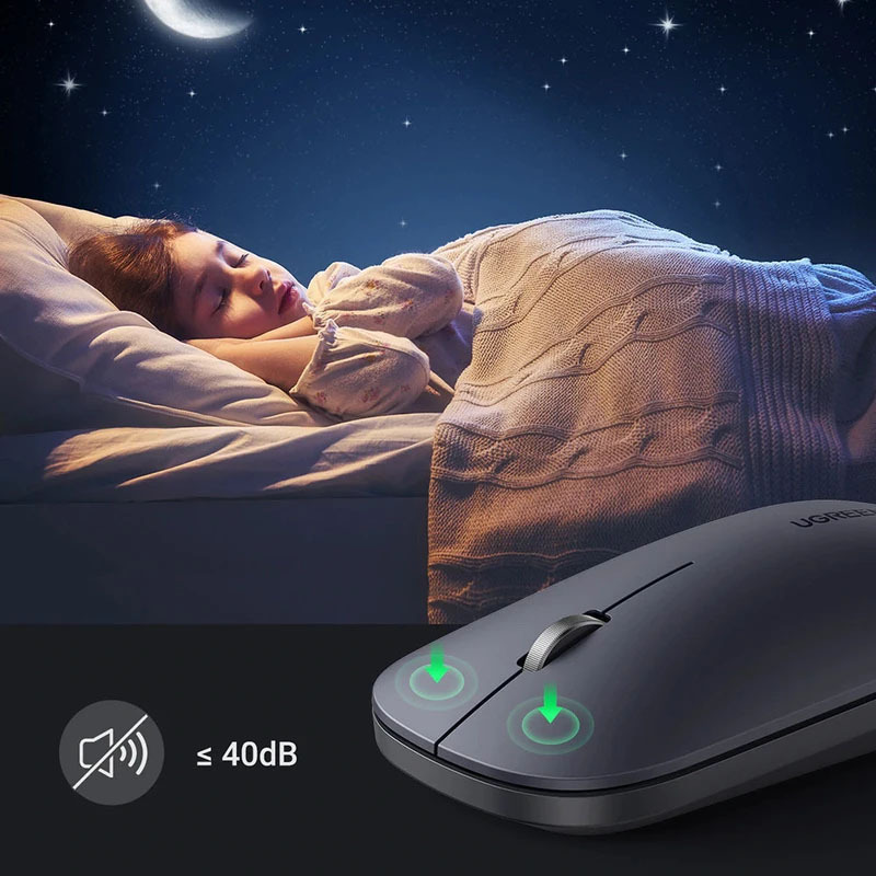 خرید و قیمت موس بی سیم یوگرین UGREEN MU001-90372 4000dpi
