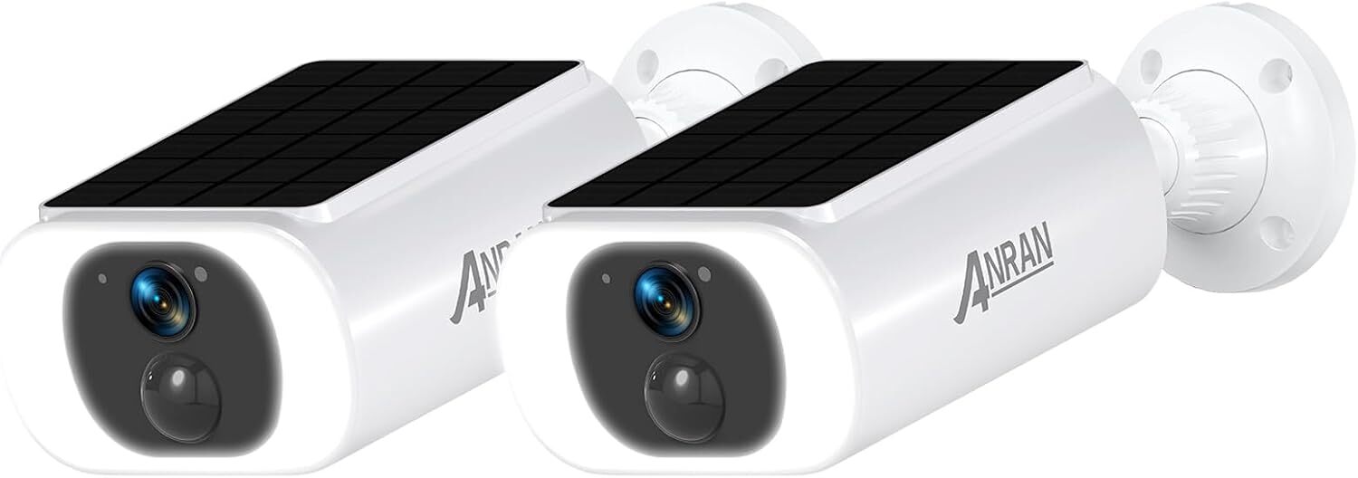  دوربین امنیتی خورشیدی ANRAN C3 Pro 2K پک دو عددی 