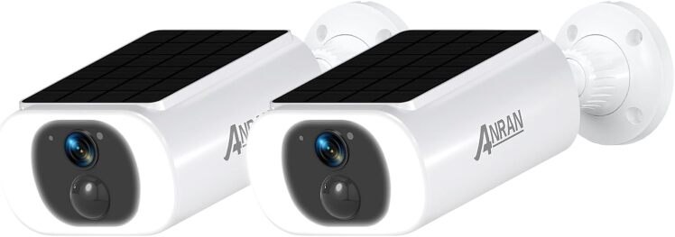 دوربین امنیتی خورشیدی ANRAN C3 Pro 2K پک دو عددی 