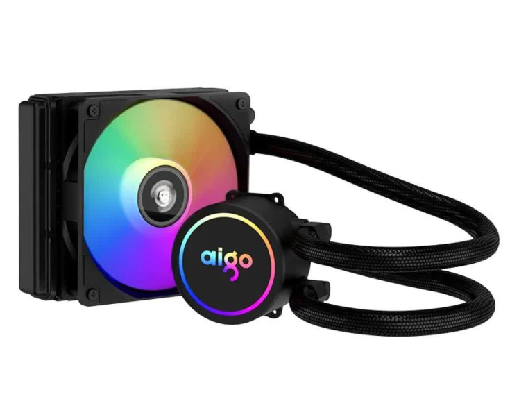 خنک کننده مایع پردازنده AIGO AC SE120 ARGB تک فن | لاکچری لپ تاپ