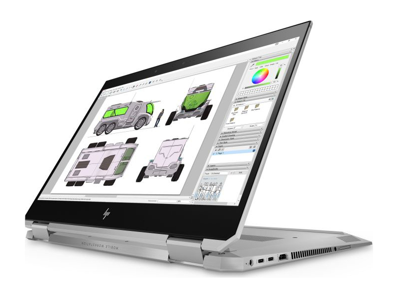  لپ تاپ 15.6 اینچی لمسی 360 درجه اچ پی زدبوک استدیو 15 جی 5 پردازنده i7 9750H | لاکچری لپ تاپ 