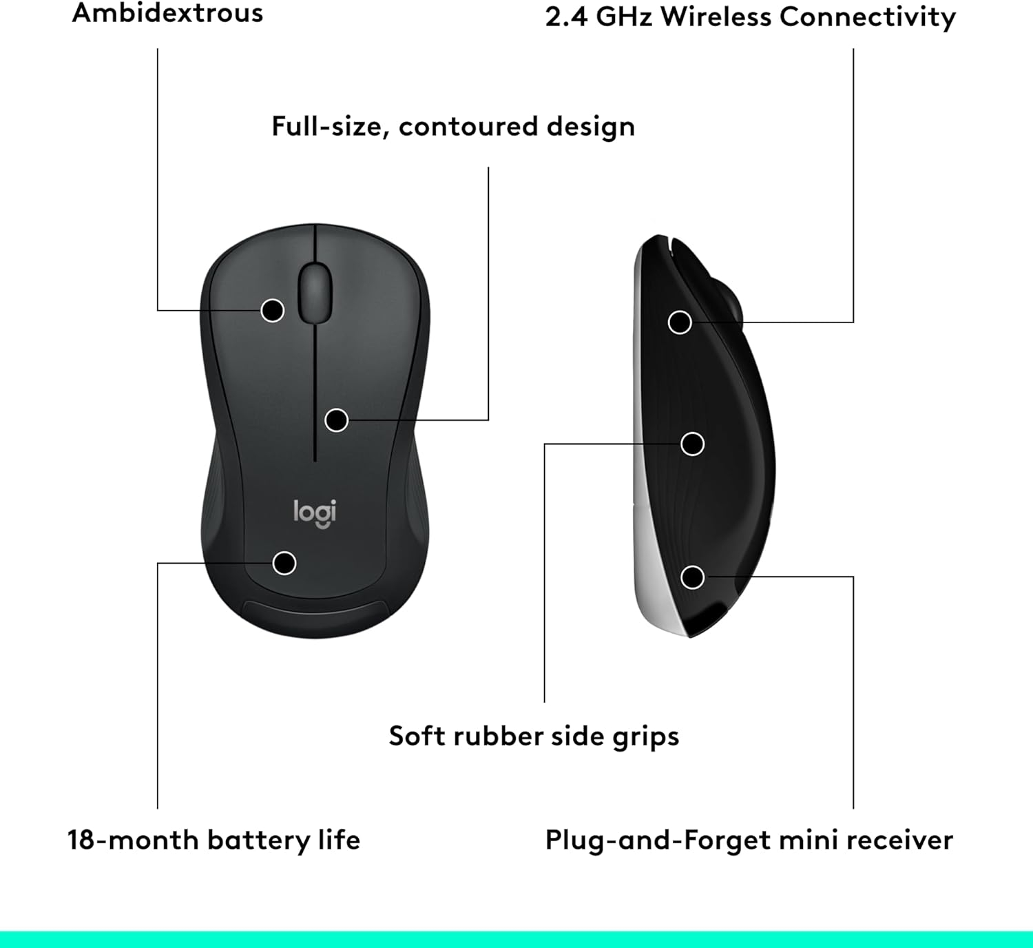  کیبورد Logitech MK540 Advanced با طراحی ارگونومیک و استراحتگاه مچ دست 