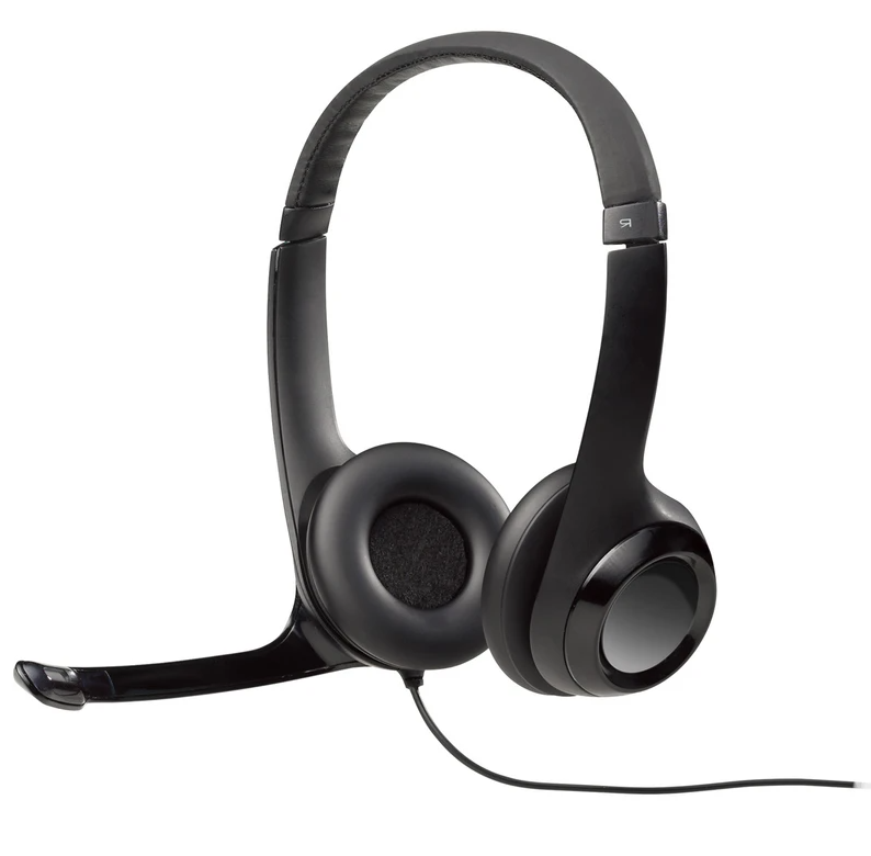  هدست سیمی لاجیتک Logitech H390 - آکبند 