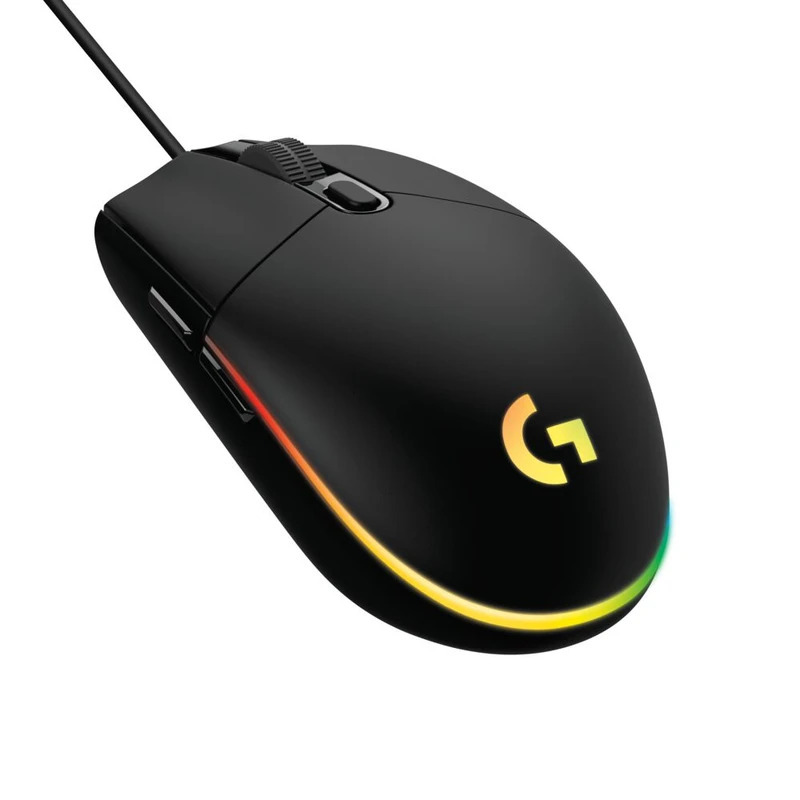  موس گیمینگ Logitech G203 رنگ مشکی | لاکچری لپ تاپ 