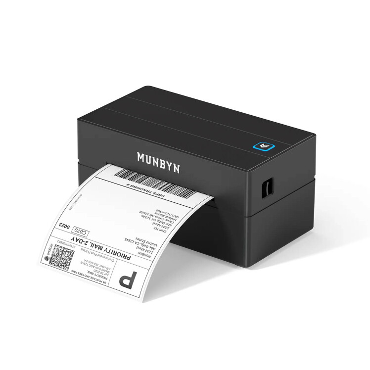 پرینتر لیبل زن حرارتی برند MUNBYN مدل ITPP130B - لاکچری لپ تاپ
