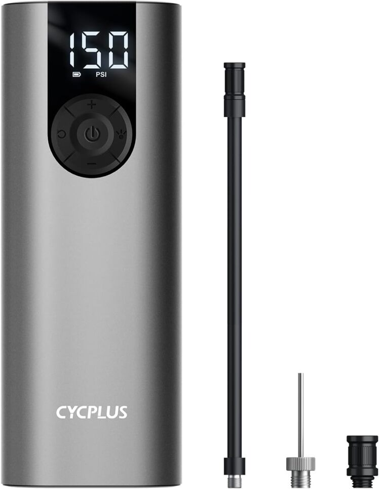 پمپ باد شارژی CYCPLUS A8 مناسب خودرو،توپ،دوچرخه،موتور - نو | لاکچری لپ تاپ