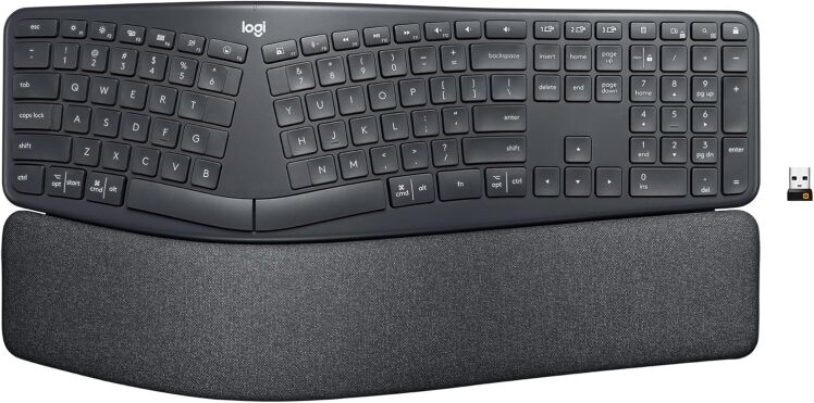 کیبورد وایرلس لاجیتک Logitech ERGO K860 آکبند | لاکچری لپ تاپ