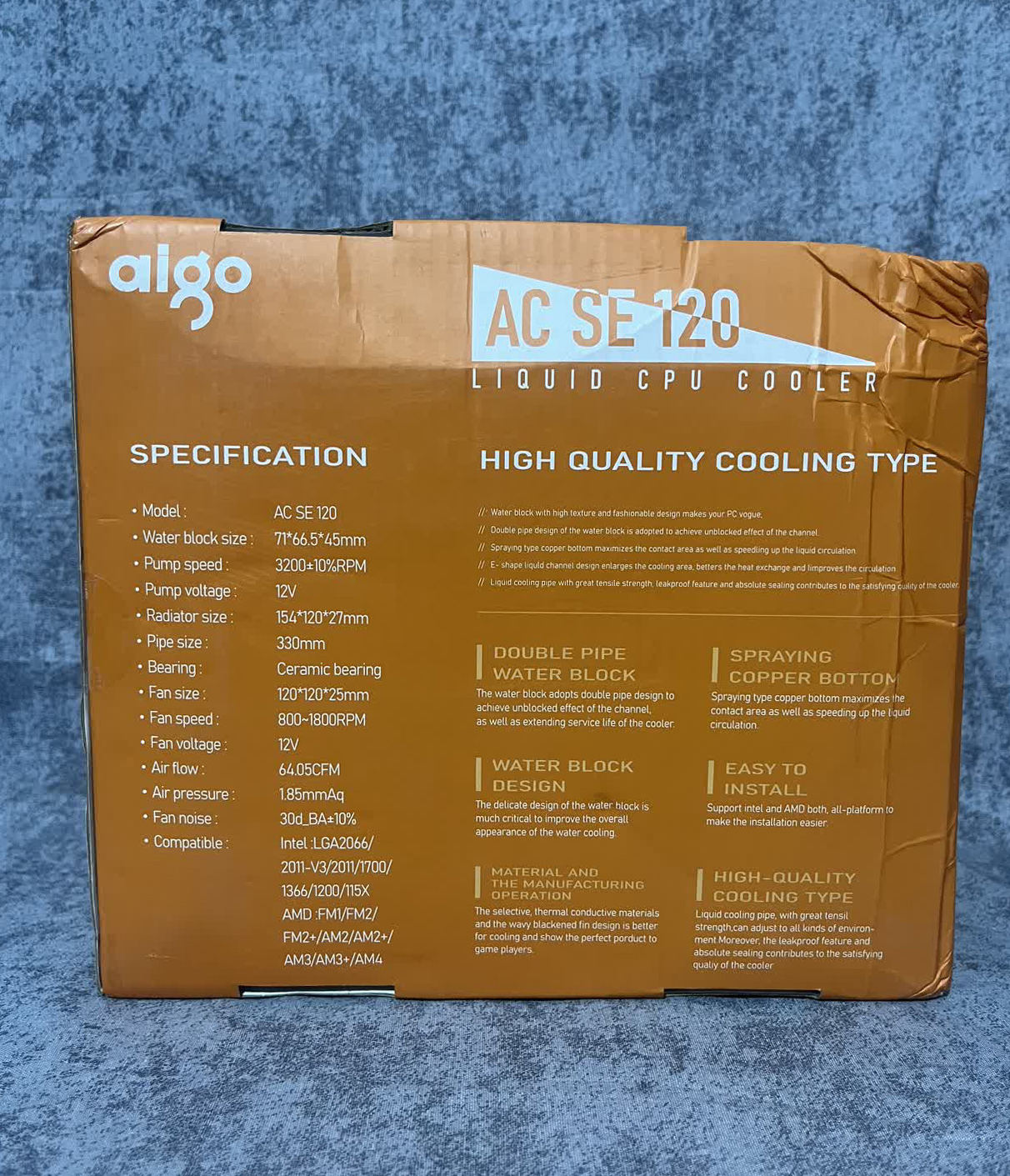 مشخصات و قیمت AGIO AC SE120