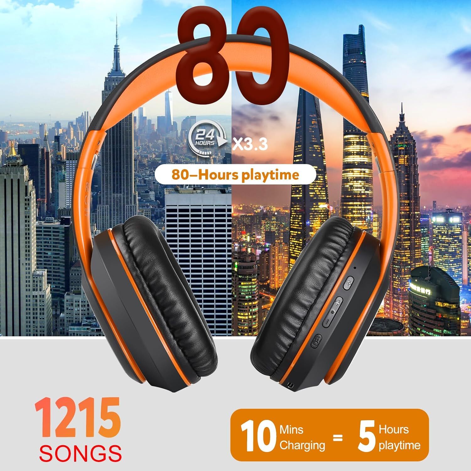  خرید و قیمت هدفون بلوتوثی WorWoder W915 | لاکچری لپ تاپ 