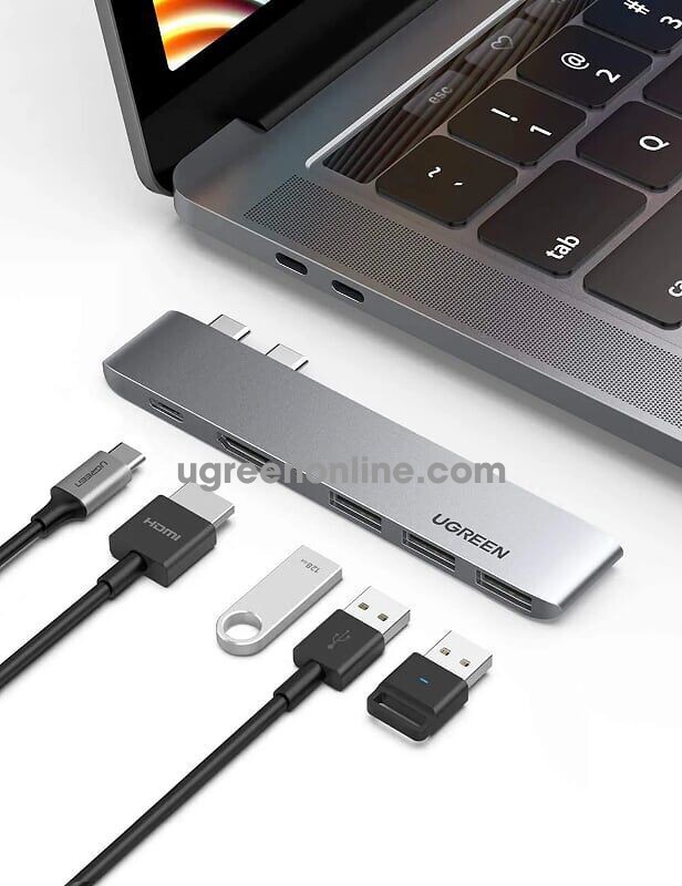  خرید هاب تایپ سی یوگرین CM251 60559 | لاکچری لپ تاپ 