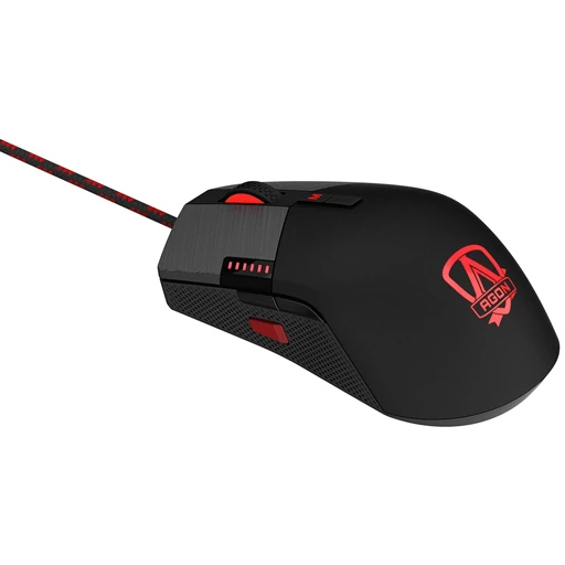  ماوس AOC ارگون AGM700 گیمینگ سیمی با دقت 16000DPI | لاکچری لپ تاپ 