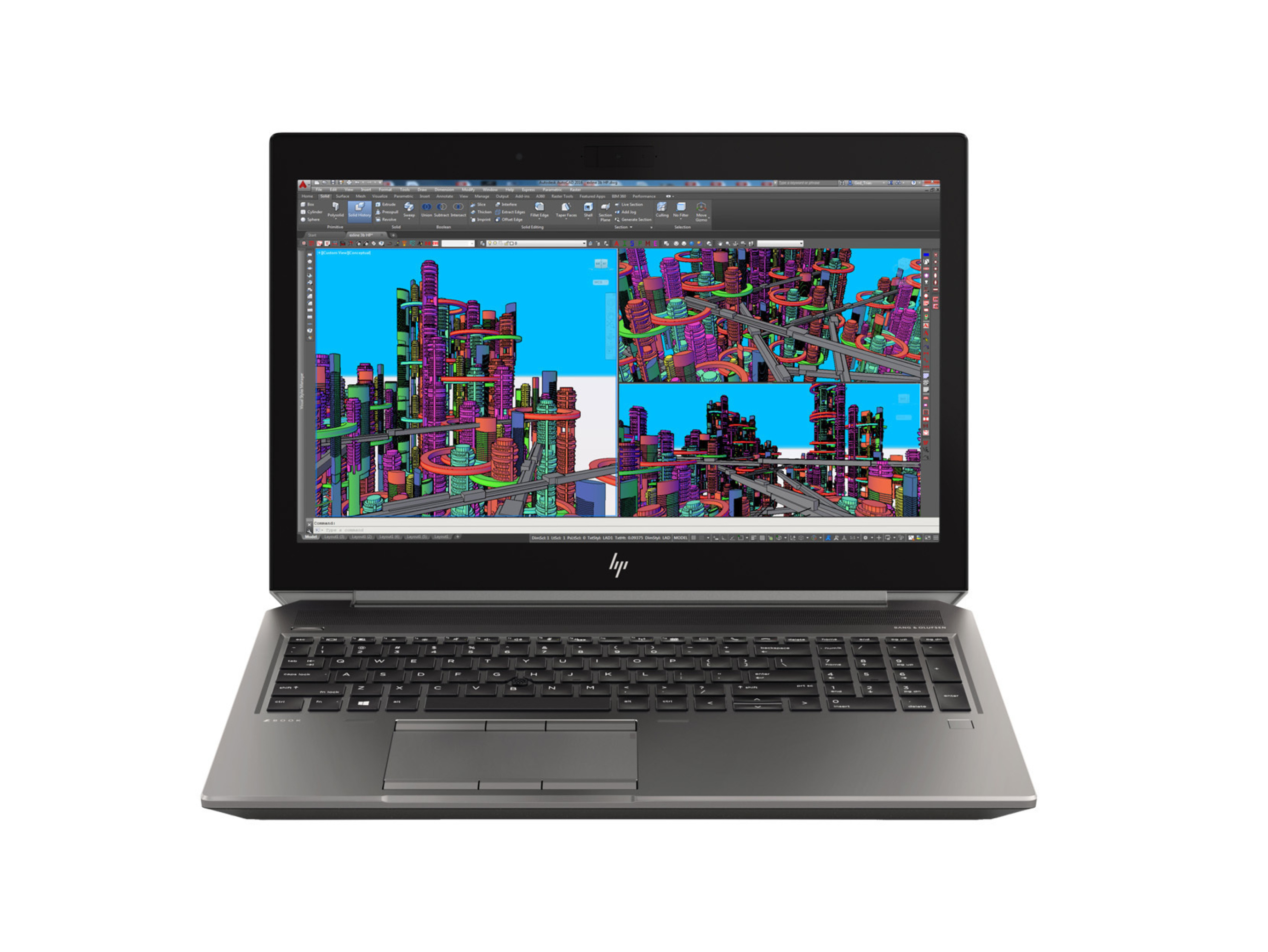  لپ تاپ 15.6 اینچی 4K برند HP مدل ZBOOK 15 G5 با پردازنده XEON E-2186M گرافیک Quadro P2000 4GB | لاکچری لپ تاپ 