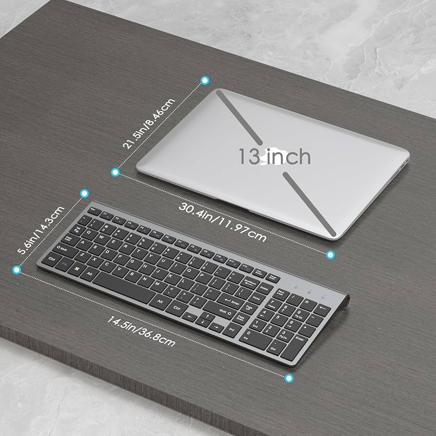 قیمت کیبورد وایرلس فول سایز JOYACCESS Wireless