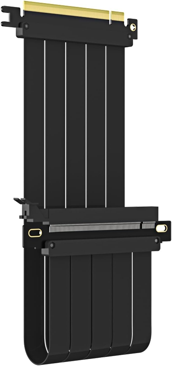 کابل رایزر انتقال دهنده گرافیک GLOTRENDS PCIe X16 Riser Cable 40CM | لاکچری لپ تاپ